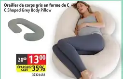 Sushi Shop C Shaped Grey Body Pillow offer