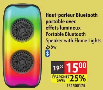 Sushi Shop Portable Bluetooth Speaker with Flame Lights offer
