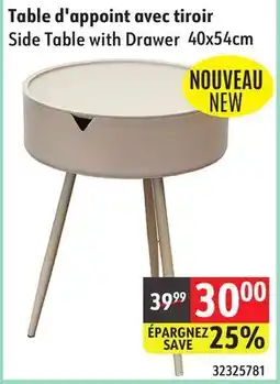 Sushi Shop Side Table with Drawer offer