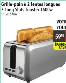 Sushi Shop 2 Long Slots Toaster 1400w offer
