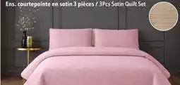 Sushi Shop 3Pcs Satin Quilt Set offer