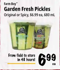 Farm Boy Farm Boy Garden Fresh Pickles offer