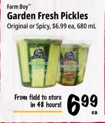 Farm Boy Farm Boy Garden Fresh Pickles offer