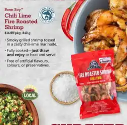 Farm Boy Farm Boy Chili Lime Fire Roasted Shrimp offer