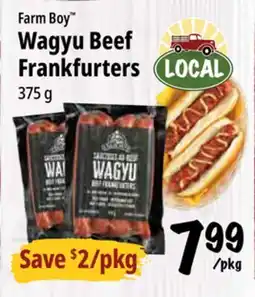 Farm Boy Farm Boy Wagyu Beef Frankfurters offer