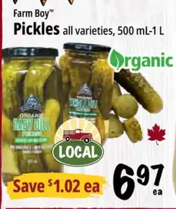 Farm Boy Farm Boy Pickles offer