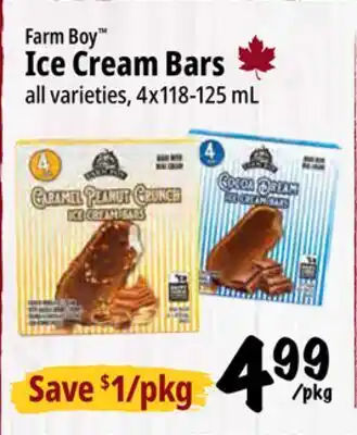 Farm Boy Farm Boy Ice Cream Bars offer