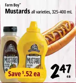 Farm Boy Farm Boy Mustards offer
