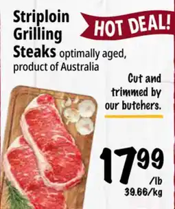 Farm Boy Striploin Grilling Steaks offer