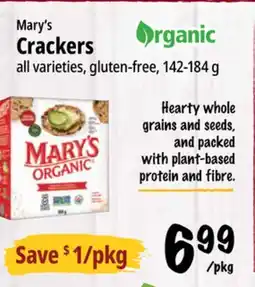 Farm Boy Mary's Crackers offer