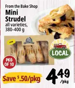 Farm Boy From the Bake Shop Mini Strudel offer