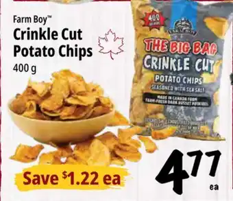 Farm Boy Farm Boy Crinkle Cut Potato Chips offer
