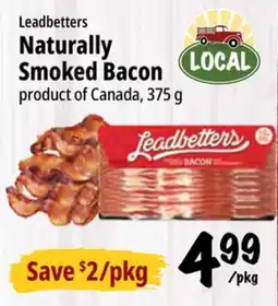 Farm Boy Leadbetters Naturally Smoked Bacon offer