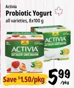Farm Boy Activia Probiotic Yogurt offer