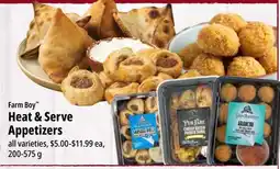 Farm Boy Farm Boy Heat & Serve Appetizers offer