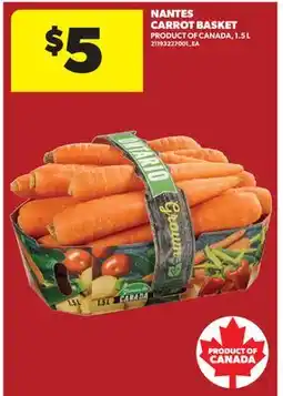 Real Canadian Superstore NANTES CARROT BASKET offer