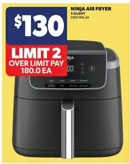 Real Canadian Superstore NINJA AIR FRYER, 5 QUART offer