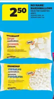 Real Canadian Superstore NO NAME MARSHMALLOW offer