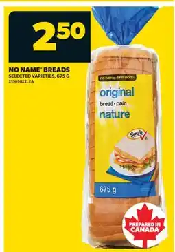 Real Canadian Superstore NO NAME BREADS offer