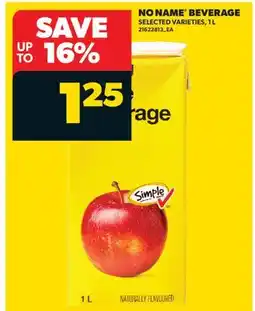 Real Canadian Superstore NO NAME BEVERAGE offer