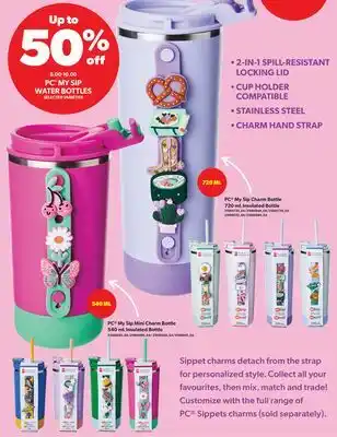 Real Canadian Superstore PC MY SIP WATER BOTTLES offer