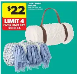 Real Canadian Superstore LIFE AT HOME THROWS offer