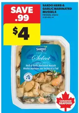 Real Canadian Superstore SARDO HERB & GARLIC MARINATED MUSSELS offer