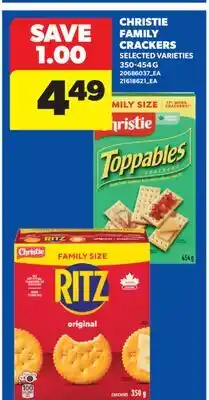 Real Canadian Superstore CHRISTIE FAMILY CRACKERS offer