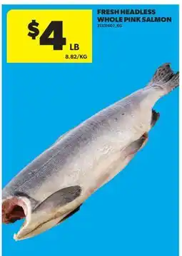 Real Canadian Superstore FRESH HEADLESS WHOLE PINK SALMON offer