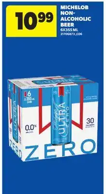 Real Canadian Superstore MICHELOB NON-ALCOHOLIC BEER offer