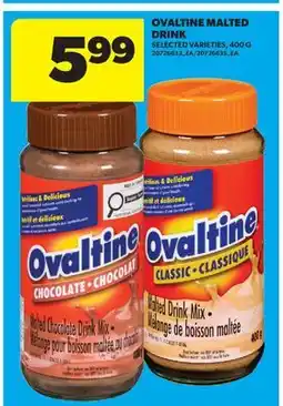 Real Canadian Superstore OVALTINE MALTED DRINK offer