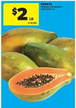 Real Canadian Superstore PAPAYA offer