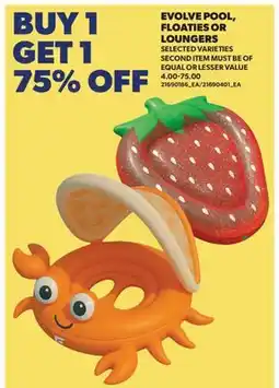 Real Canadian Superstore EVOLVE POOL, FLOATIES OR LOUNGERS offer