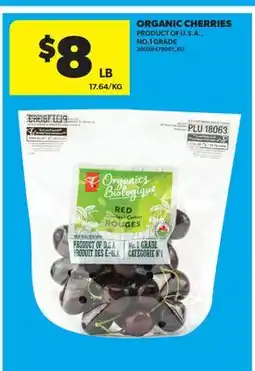 Real Canadian Superstore ORGANIC CHERRIES offer