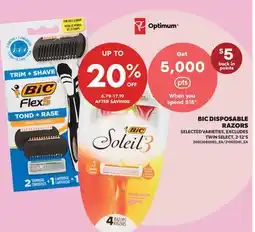 Real Canadian Superstore BIC DISPOSABLE RAZORS, 2-12'S offer