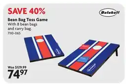Home Hardware Bean Bag Toss Game offer