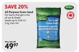 Home Hardware All Purpose Grass Seed offer