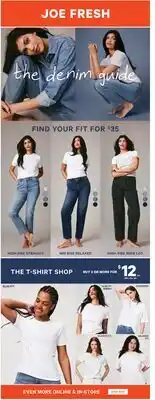 Real Canadian Superstore Joe Fresh offer