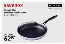 Home Hardware Hybrid Clad Stainless Steel Frypan offer