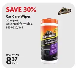 Home Hardware Car Care Wipes offer