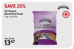 Home Hardware All Season Blend Bird Food offer