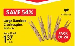 Home Hardware Large Bamboo Clothespins offer