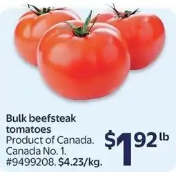 Walmart Bulk beefsteak tomatoes offer