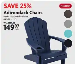 Home Hardware Adirondack Chairs offer