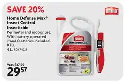Home Hardware Home Defense Max Insect Control offer