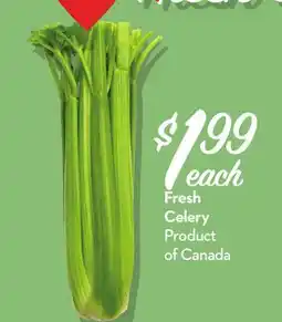 Longo's Fresh Celery offer