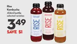 Longo's Rise Kombucha offer