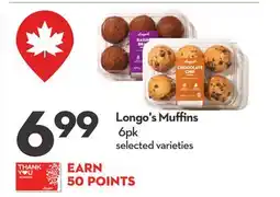 Longo's Longo's Muffins offer