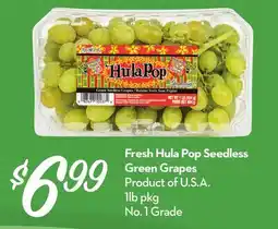 Longo's Fresh Hula Pop Seedless Green Grapes offer