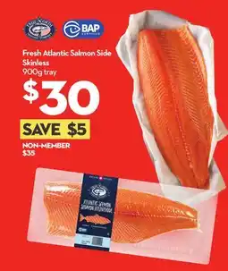 Longo's Fresh Atlantic Salmon Side Skinless offer